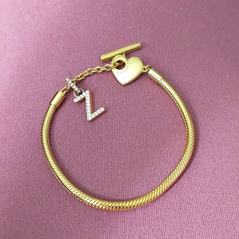 Pandora bracelet with charm + Box